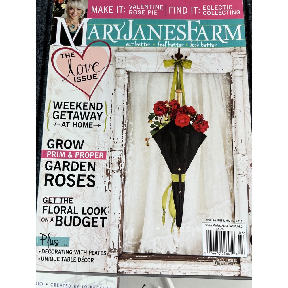STAMPINGTON & MARYJANES FARM 3 Magazine Lot‎ Art Decor Cottagecore Farmhouse - Picture 2 of 15